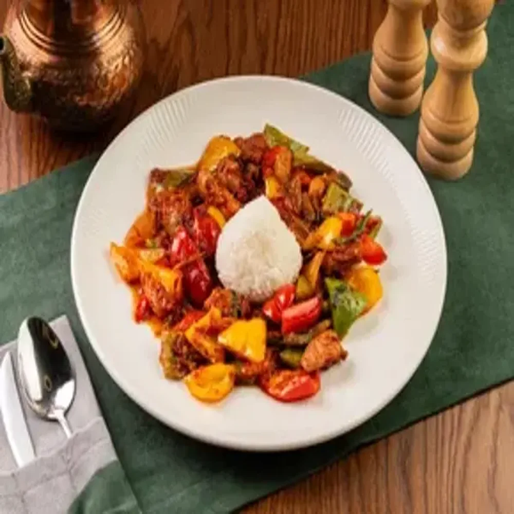 Курица с овощами