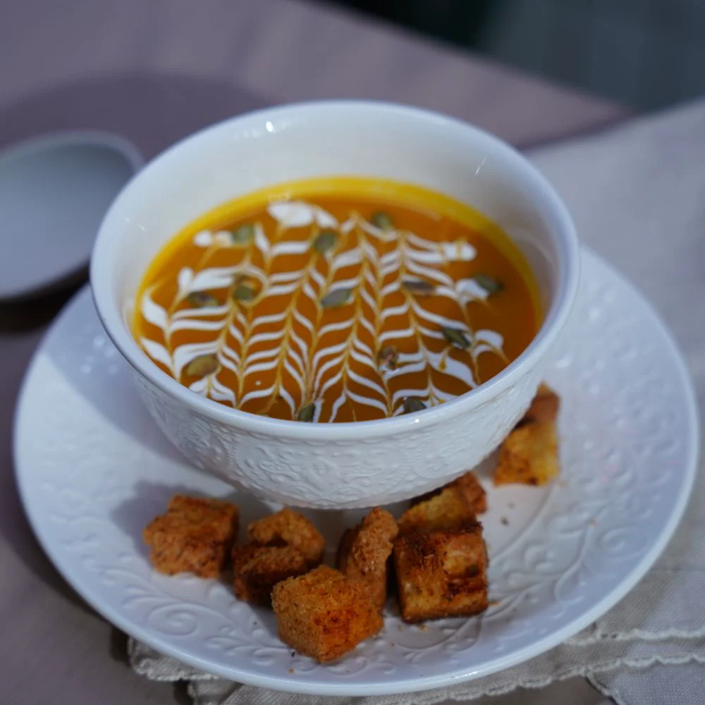 CREAMY PUMPKIN SOUP