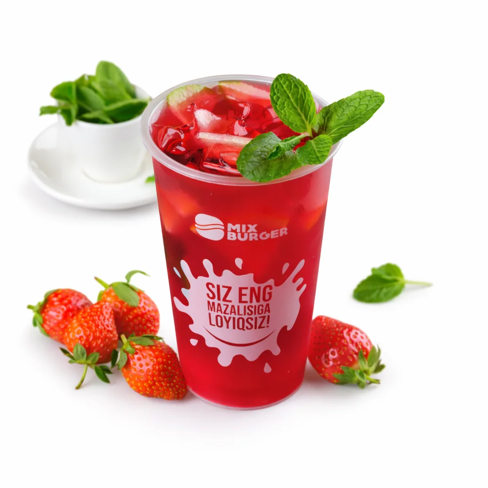 Qulupnayli Ice Tea