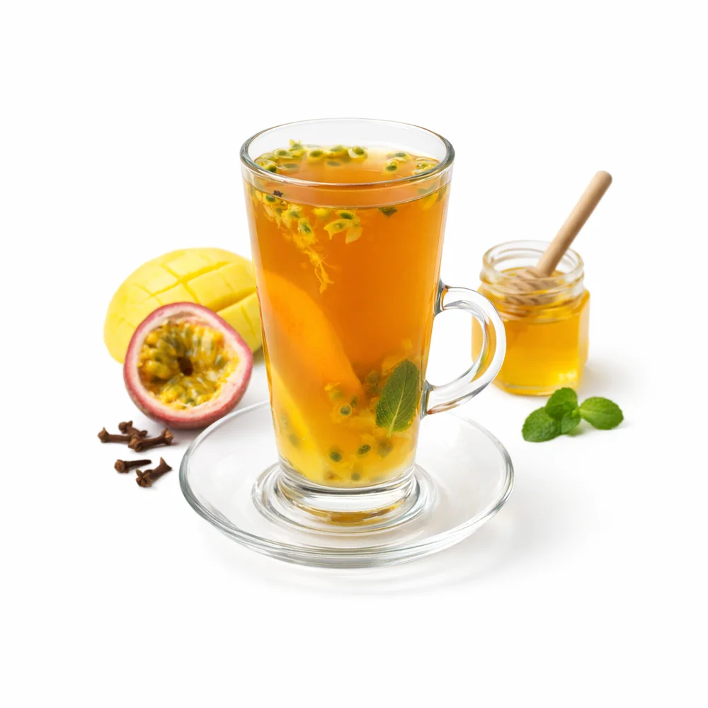 Mango va marakuyali choy