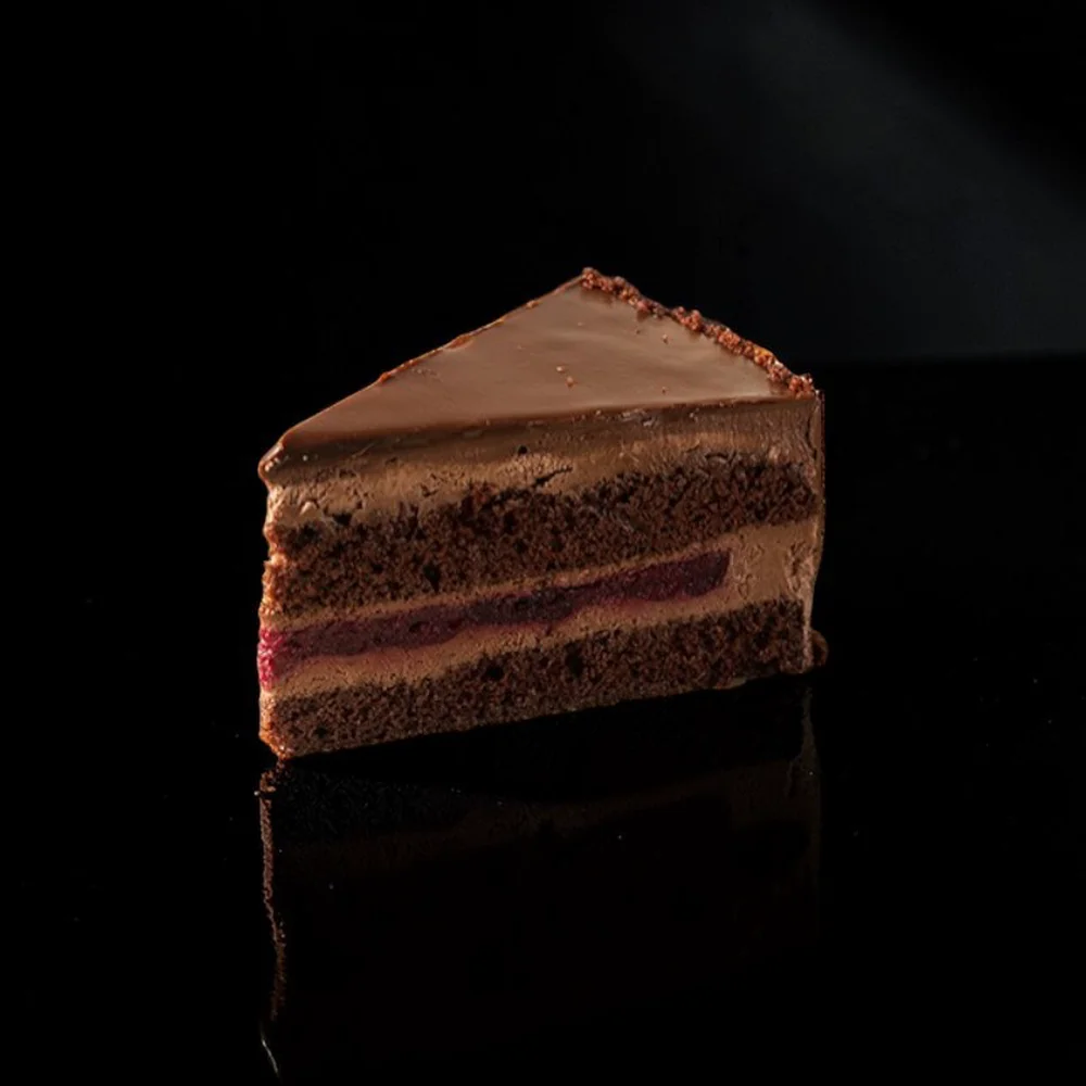 Chocolate Cherry Cake (slice)