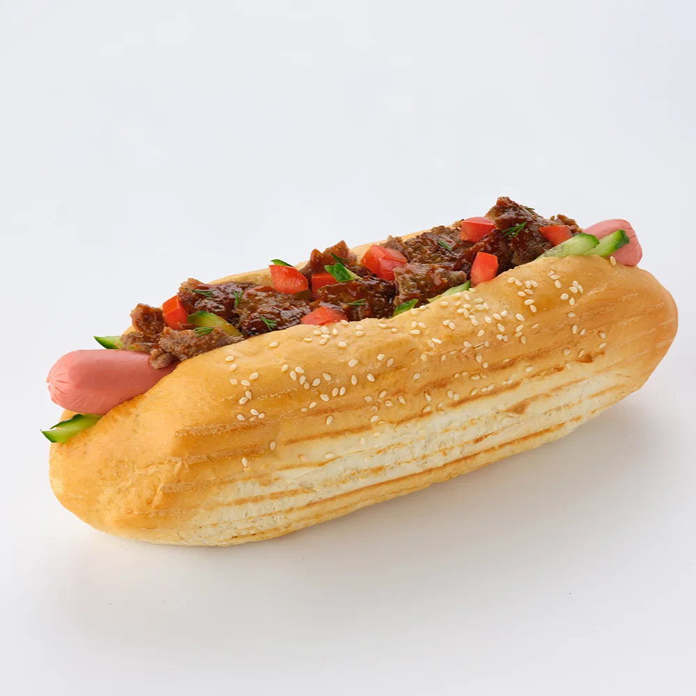 Go'shtli hot dog