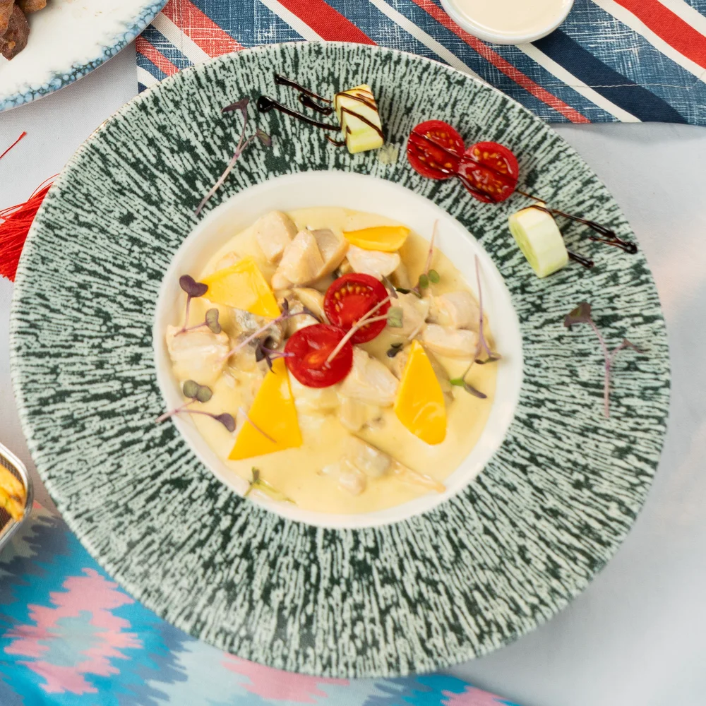 Курица с грыбами