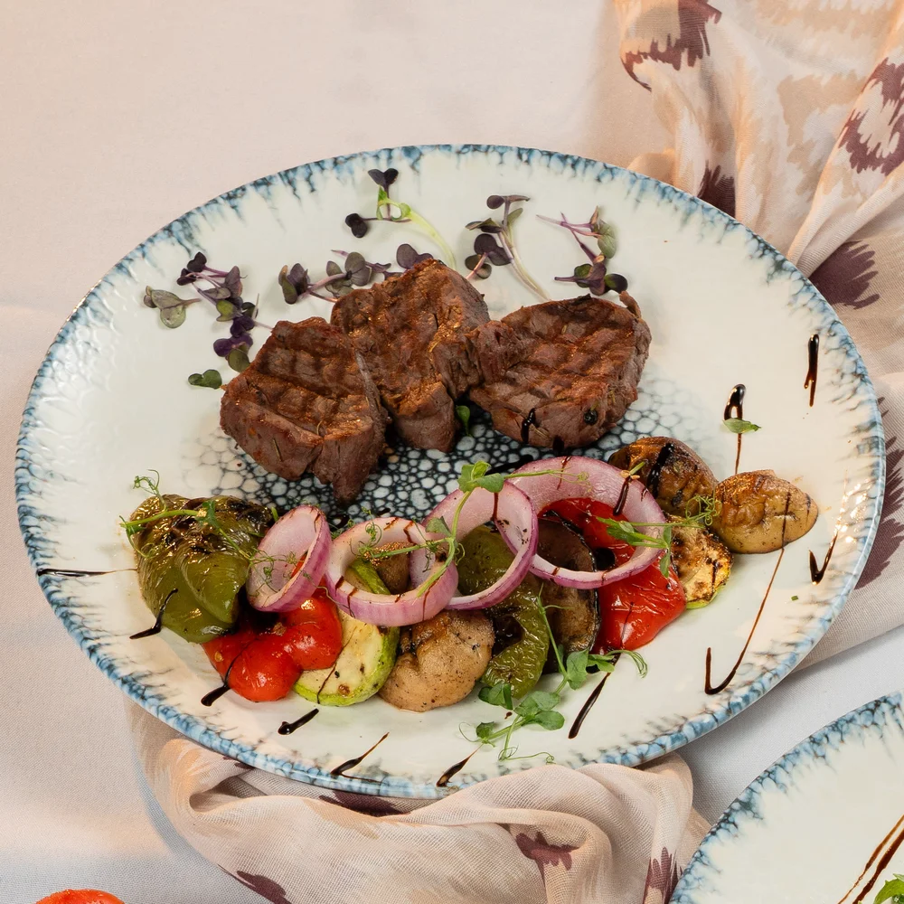 Медальон с овощами