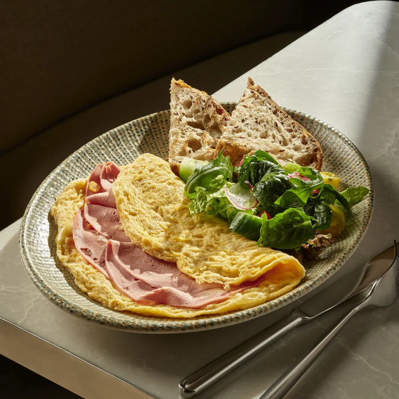 Mortadellali omlet