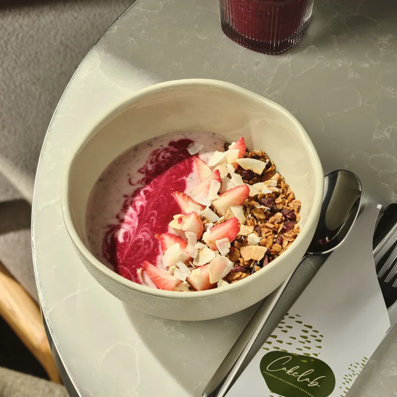 Chia Bowl with Strawberry