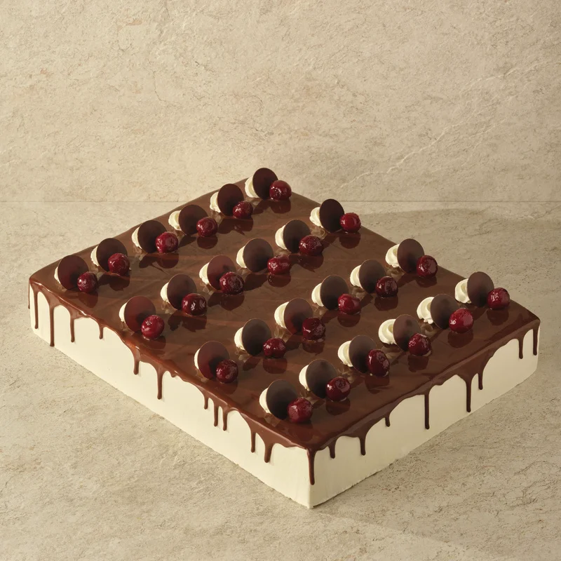 Tort "Blek forest" (list)