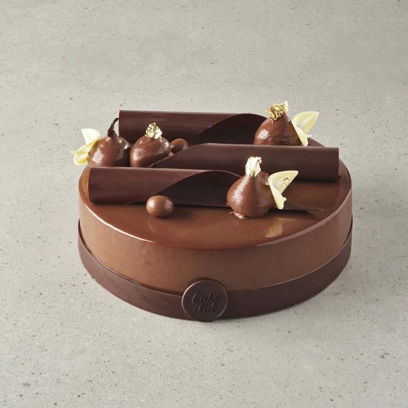 Tort "Mandarin-shokolad"