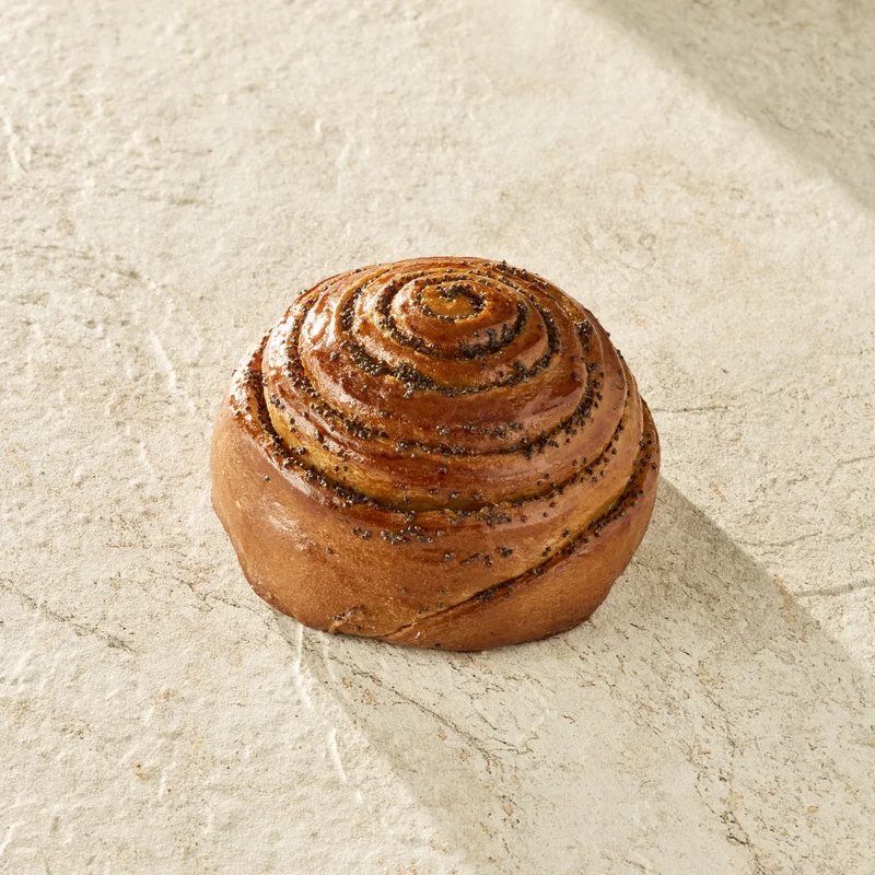 Poppy seed bun