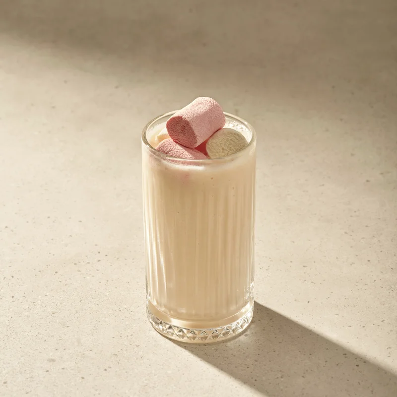 Yogurtli kokteyl "Pushti kokos"