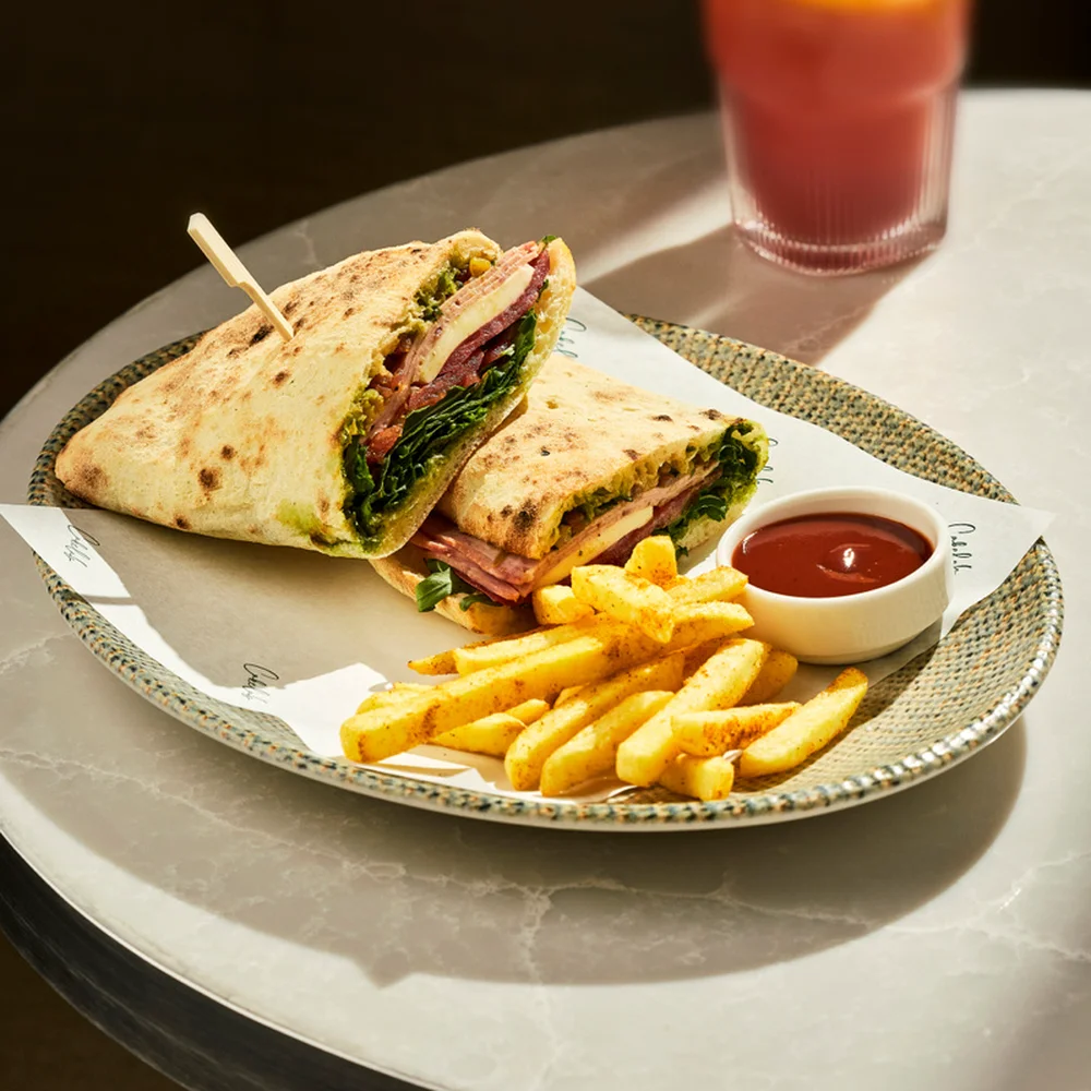 Sandwich with Mortadella