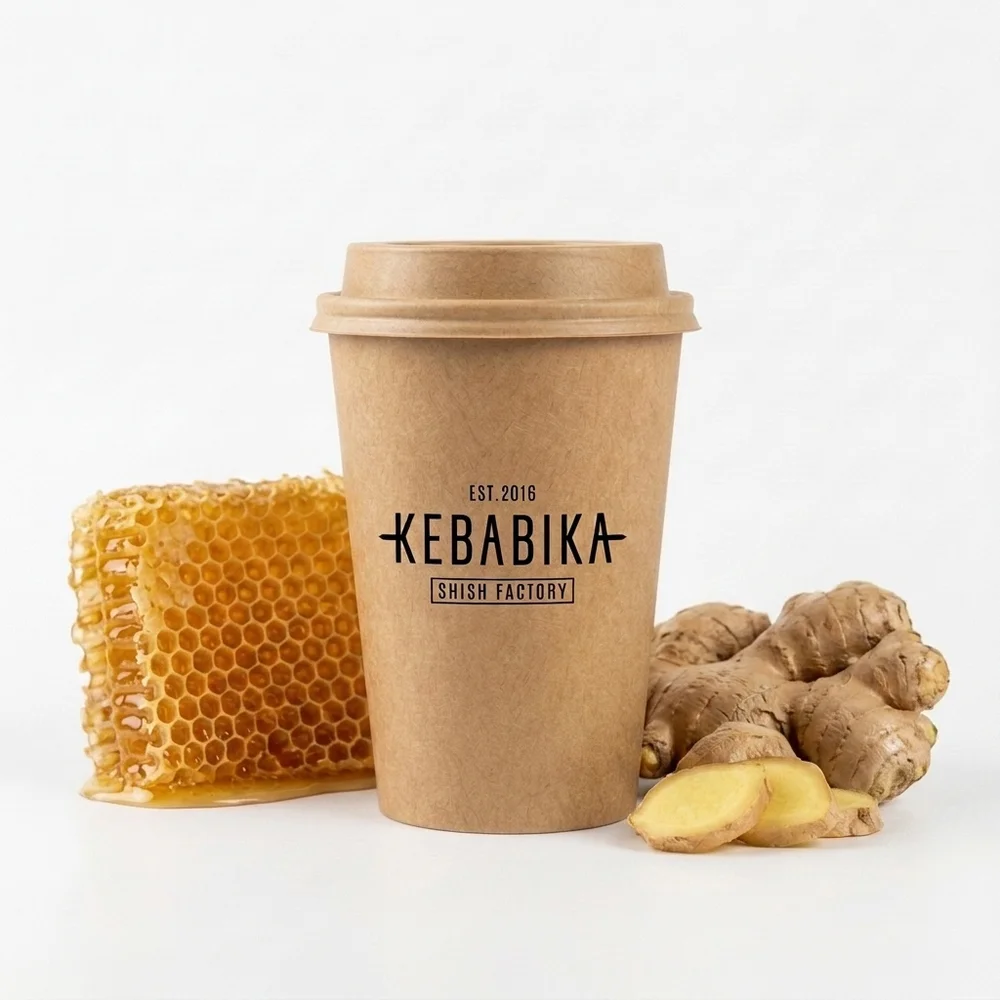 Tea with honey and ginger