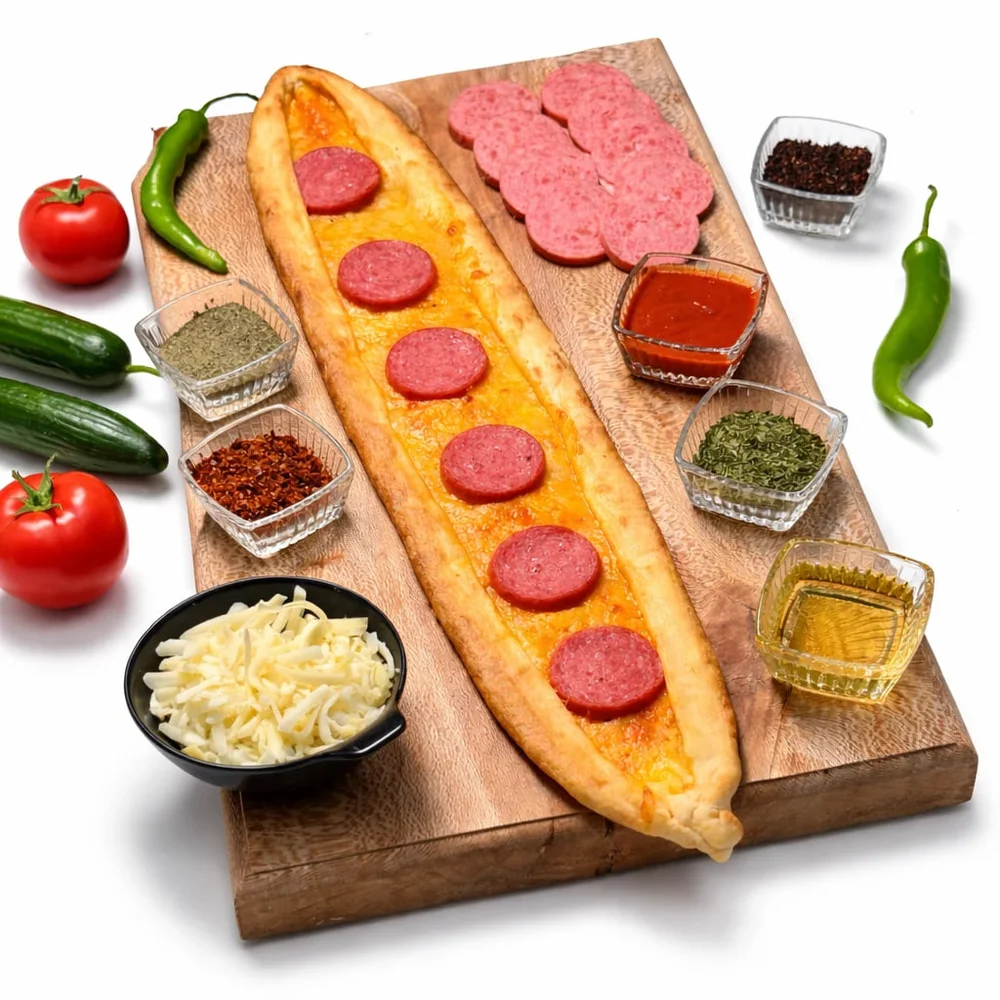 Pide peperoni