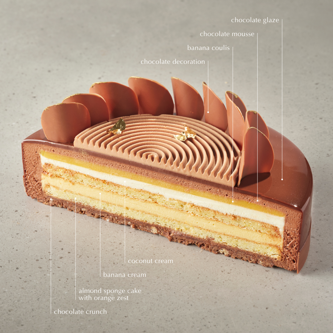Tort "Banan-kokos" — 4