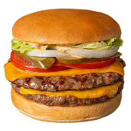 BBQ Double Cheese