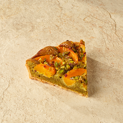 Pie "Peach and Pistachio"