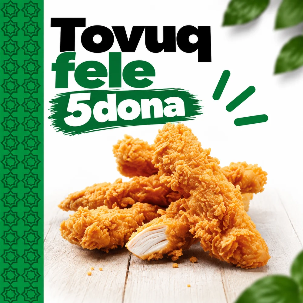 Tovuq fele 5 dona