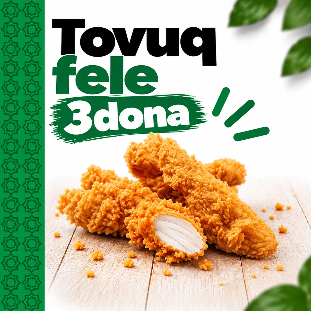Tovuq fele 3 dona