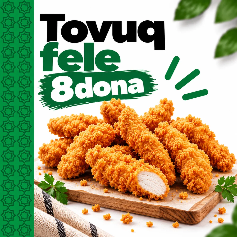 Tovuq fele 8 dona
