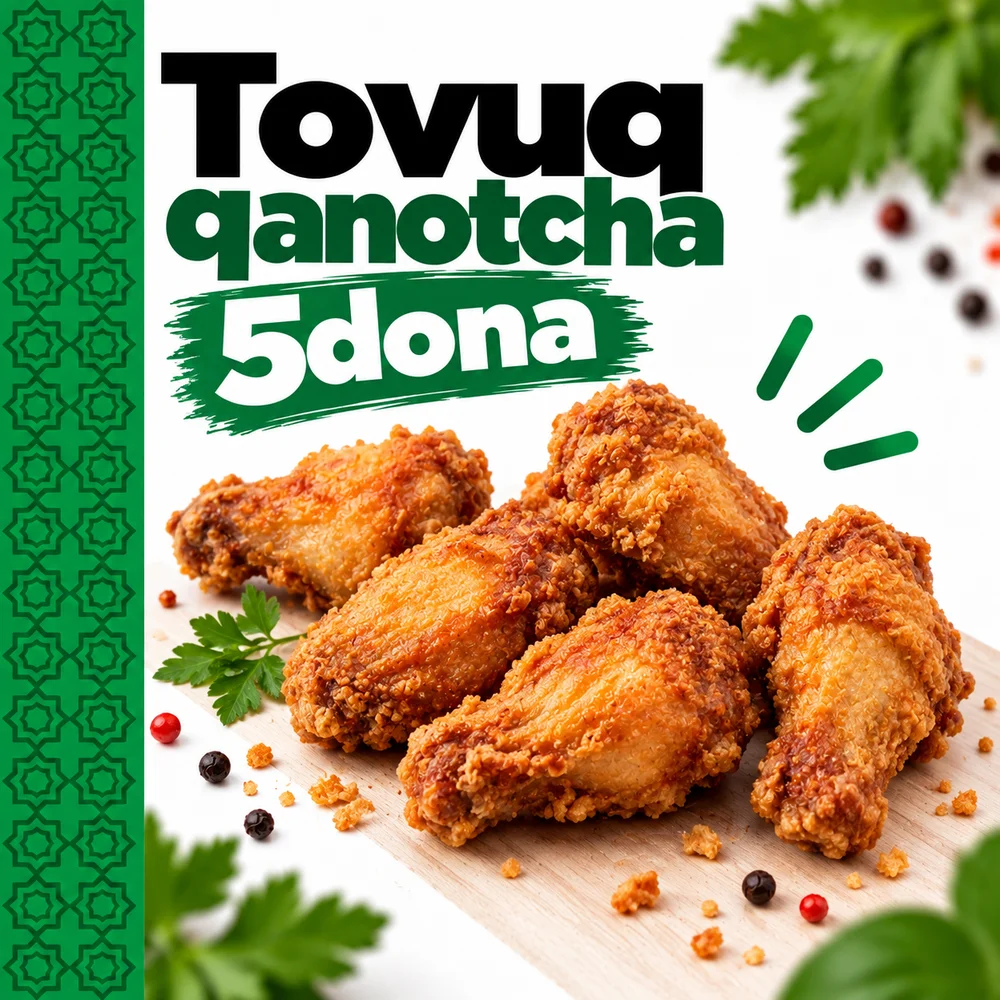 Tovuq qanotchalari 5 dona