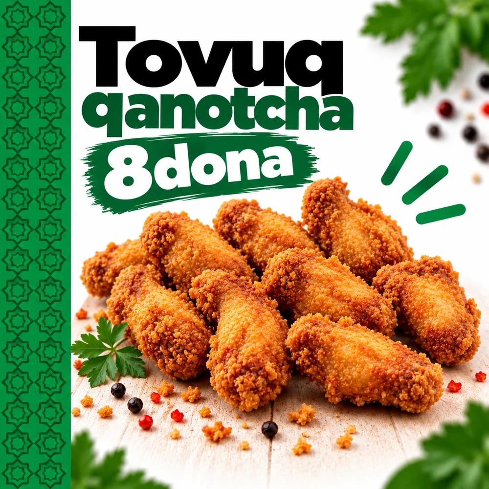 Tovuq qanotchalari 8 dona