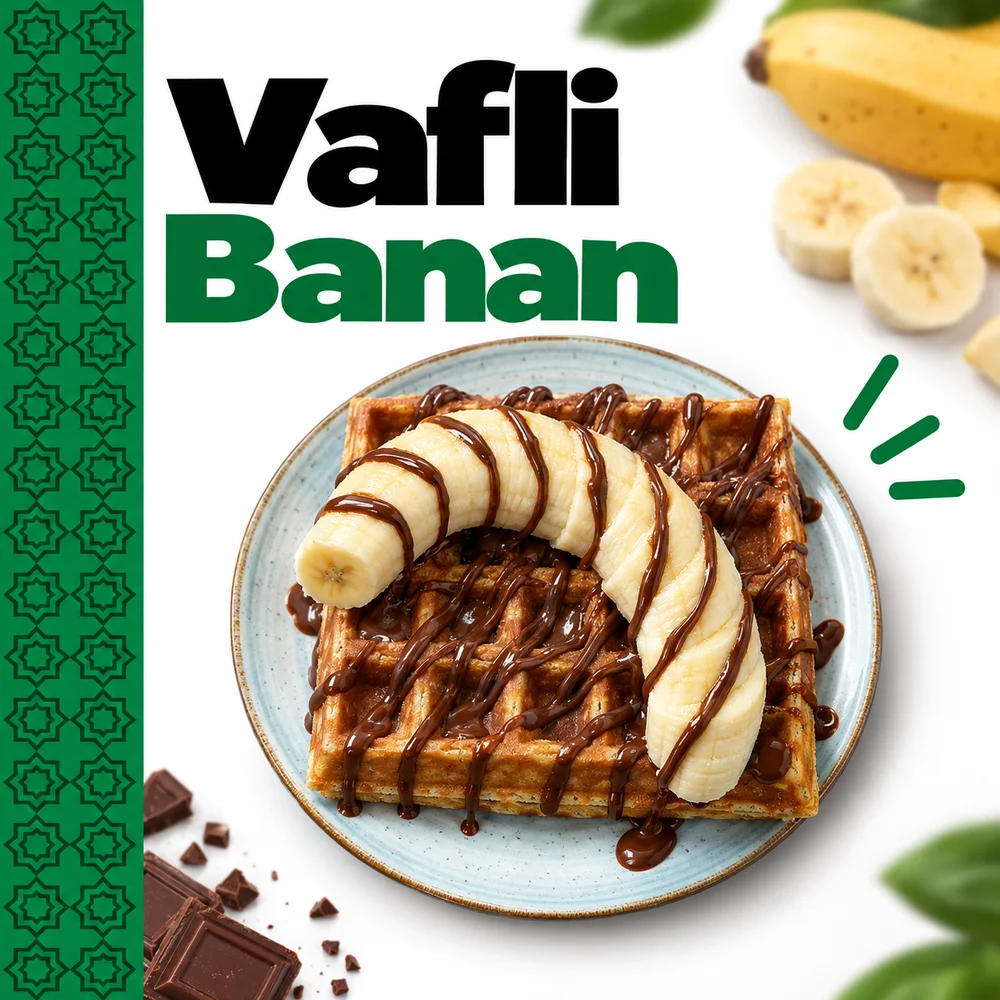 Vafli banan
