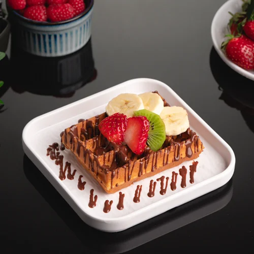 Choco вафли с фруктами