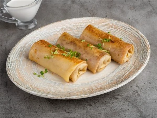 Блины с мясом