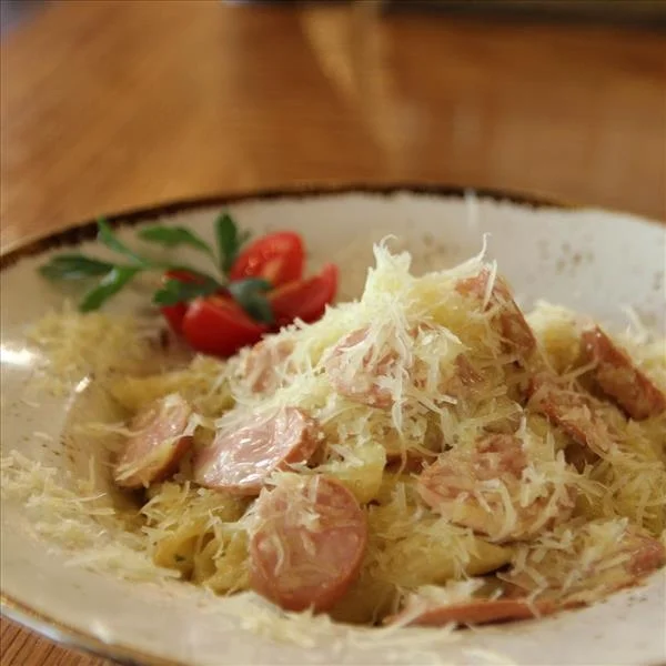 Pasta with Kids’ Sausages