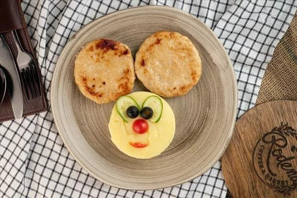 Котлетки из индейки с пюрешкой